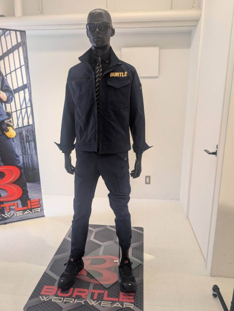 バートル9521 エコ素材セットアップ作業服マネキン